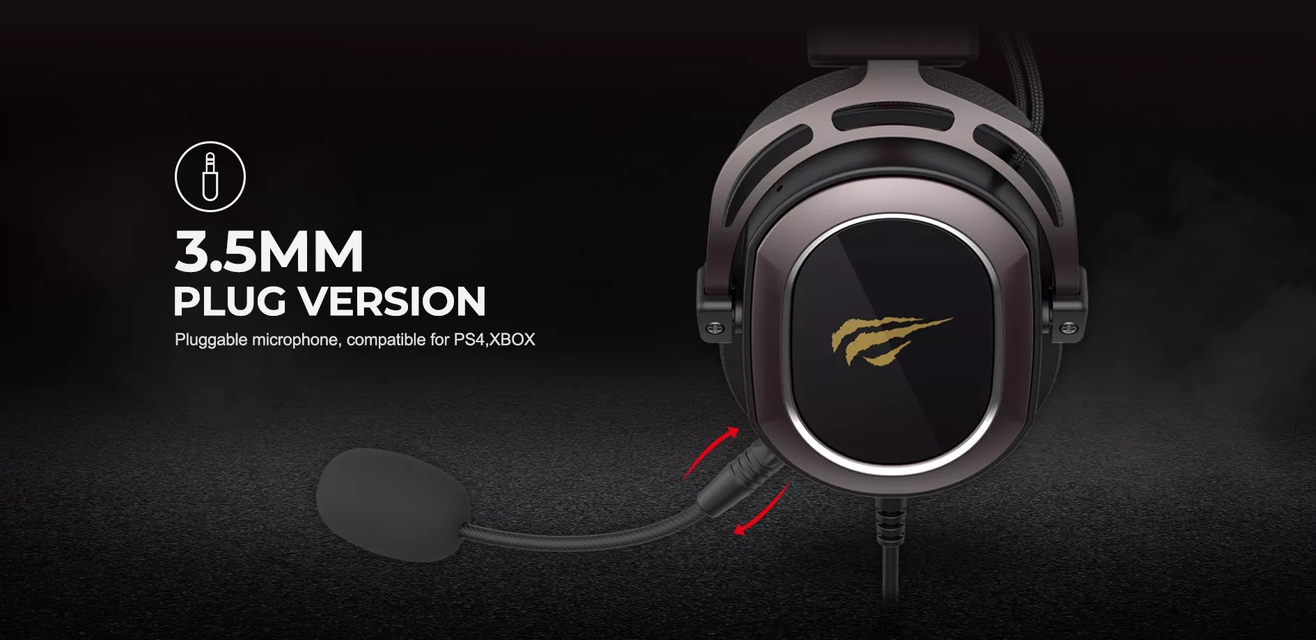 Havit H2008d Gaming Wired Headphone